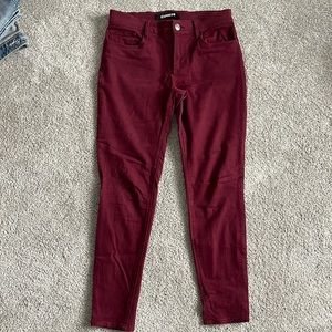 Express mid rise stretch skinny leggings